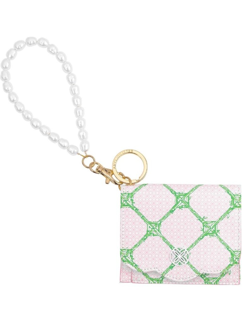 Colorful Butterfly Trellis Snap ID Card Case | Stylish & Functional Accessory